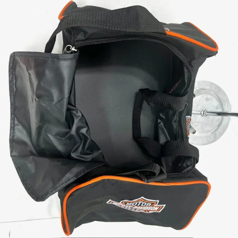 Collection Harley-Davidson 18 x9x11 Duffel Shoulder Bag Travel Gym+2 Lg T-Shirt - Picture 11 of 11